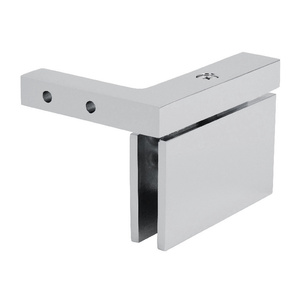 CRL Polished Chrome Cardiff Series Left Hand Mount Hinge