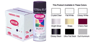 CRL Ultra-Flat Black KRYLON® Spray Paint