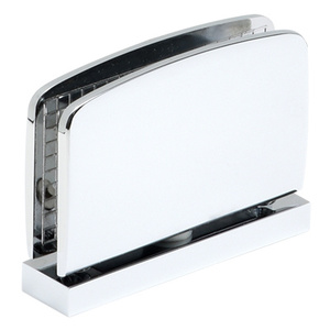 Polished Chrome Top Or Bottom Mount Adjustable Calypso Series Hinge