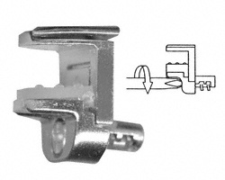 CRL 1/4" to 3/8" Locking Glass Shelf Support