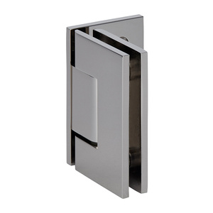 CRL Polished Nickel Junior Geneva 044 Series Wall Mount Offset Back Plate Hinge