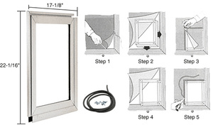 CRL Large Pet Door Adaptor