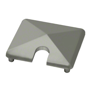 CRL Agate Gray 1100 Series Post Top Cap for End Posts