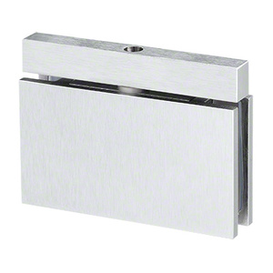 Satin Chrome Header Mount (Euro-Header) Prestige Series Hinge