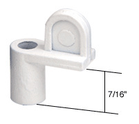 CRL White 7/16" Diecast Window Screen Clips - Carded