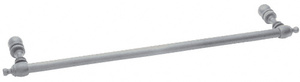 CRL Brushed Nickel 24" Colonial Style Single-Sided Towel Bar