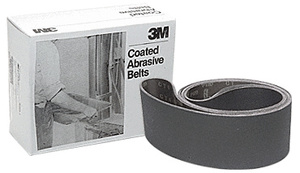 CRL 3M® 4" x 132" Duo-Glass 80 Grit Grinding Belts - 5/Box