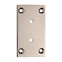CRL Brushed Nickel Geneva 037/337/537 Series Wall Mount Back Plate