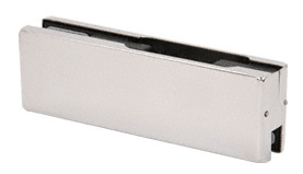 CRL Polished Stainless Top or Bottom Patch Fitting - Less Insert