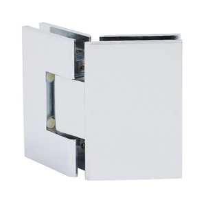 CRL Polished Chrome Vienna 135° Glass to Glass with 5° Offset Hinge