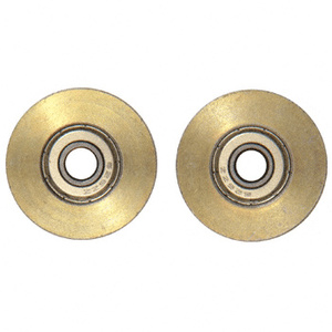 CRL 1-1/4" Diameter Steel Door Rollers - 2/Pkg