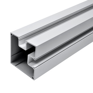 CRL 72" Silver Metallic Cielo Corner Post Only