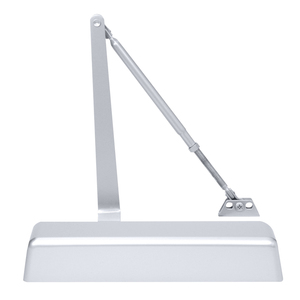 CRL Aluminum Adjustable Spring Power Size 2 to 5 Surface Mount Door Closer
