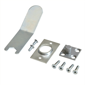 CRL Satin Aluminum Top and Bottom Strike Package for Jackson® 1275 Surface Vertical Rod and 3185 Mid Panel Panic Exit Devices