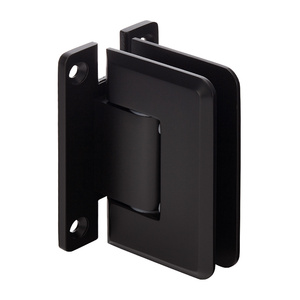 CRL Oil Rubbed Bronze Pinnacle 337 Series Adjustable Wall Mount 'H' Back  Plate Hinge