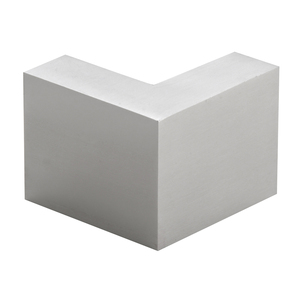 CRL Brushed Stainless 90 Degree Door Connector Bracket for Serenity Sliders