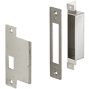 CRL Right Hand Strike for 6" x 10" Office, Passage, Storeroom and Classroom Center Locks and 4" Jamb