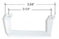 CRL White 3-3/4" Window Sash Lift