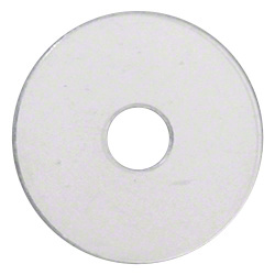CRL 1-1/4" Diameter Small Hole Clear Washer