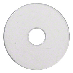 CRL 1-1/4" Diameter Small Hole Clear Washer
