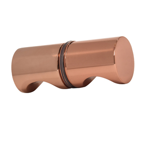 CRL Rose Gold Back-to-Back E-Z Grip Style Knobs
