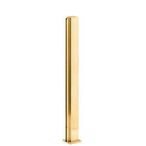 CRL Brite Gold Anodized 24" Center Design Series Partition Post