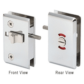 CRL Polished Chrome Pinnacle Sliding Block Lock for RPS