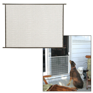 CRL Bronze 48" Sliding Screen Door Grille