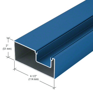 CRL-U.S. Aluminum Custom KYNAR® Paint Window Wall Hollow Door Jamb - 21'-9"