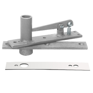 Rixson® Heavy-Duty Long Pivot Pin Center-Hung Top Pivot with Polished Chrome Cover Plate