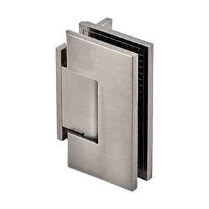 Brushed Pewter Wall Mount with Offset Back Plate Maxum Series Hinge