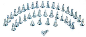 CRL Satin Anodized Replacement Screw Pack for CRL 300/350 Series Continuous Geared Hinges