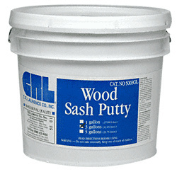 CRL Off-White Wood Sash Putty - 3 Gallons