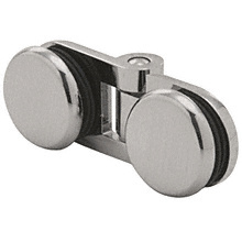 CRL Brushed Nickel Hydroslide Bi-Fold Glass-to-Glass Hinge