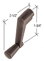 CRL Bronze Crank Handle for Andersen Windows