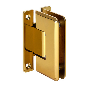 CRL Unlacquered Brass Cologne 037 Series Wall Mount 'H' Back Plate Hinge