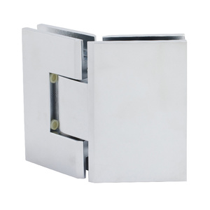 CRL Satin Chrome Vienna 045 Series 135 Degree Glass-to-Glass Hinge