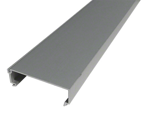 CRL-U.S. Aluminum Clear Anodized Interior Glass Stop - 24'-2