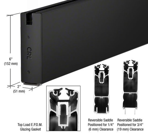 CRL Matte Black 6