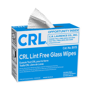 CRL 150 Lint-Free Glass Wipes