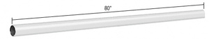 CRL Satin Chrome 80" Support Bar Only