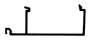 CRL-U.S. Aluminum Glazing Bead for 1/4" Glass, Custom Paint- 24'-2"