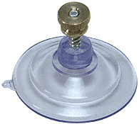 CRL 1-3/4" Medium Suction Cups with Studs and Knurled Nuts