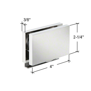 CRL Polished Chrome Square Cornered Rollers for Essence® Series Sliding System