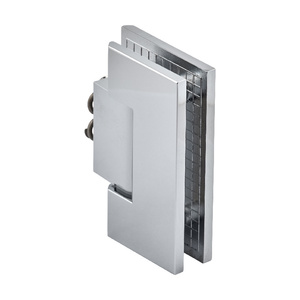Polished Chrome Designer Jamb Mount Hinge with  10° Pin