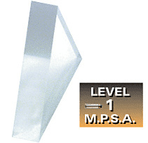 CRL Level 1 Bullet Resistant Acrylic Panel (Custom Size)