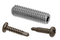 CRL Dark Bronze Replacement Screw Pack for Concealed Mount Hand Rail Bracket