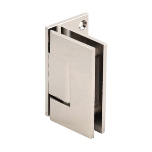 CRL Polished Nickel Geneva 544 Series Wall Mount Offset Back Plate Hinge