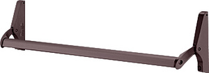 CRL Dark Bronze 48" Jackson® 10 Series Non-Handed Concealed Vertical Rod Panic Exit Device