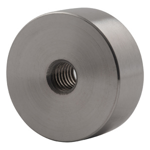 Brushed Stainless Steel 1-1/4" x 1/2" Standoff Base
